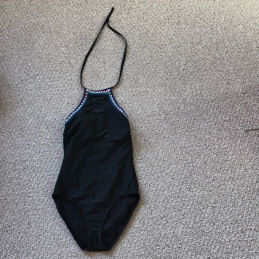Crochet Halter top swim suit one piece